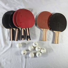 STIGA Ping Pong Set - 6 Performance Paddles 8 Balls