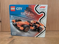 LEGO City F1 Driver McLaren Auto da Corsa Giocattolo Playset 60442 Nuovo Sigillato Set UK