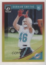 2018 Donruss Optic Rookies Red & Yellow Prizm Durham Smythe #135 0l1