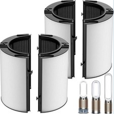 2-Pack 360 Combi 2-IN-1 HEPA Carbon Filter for Dyson HP1 TP09 TP07 TP06