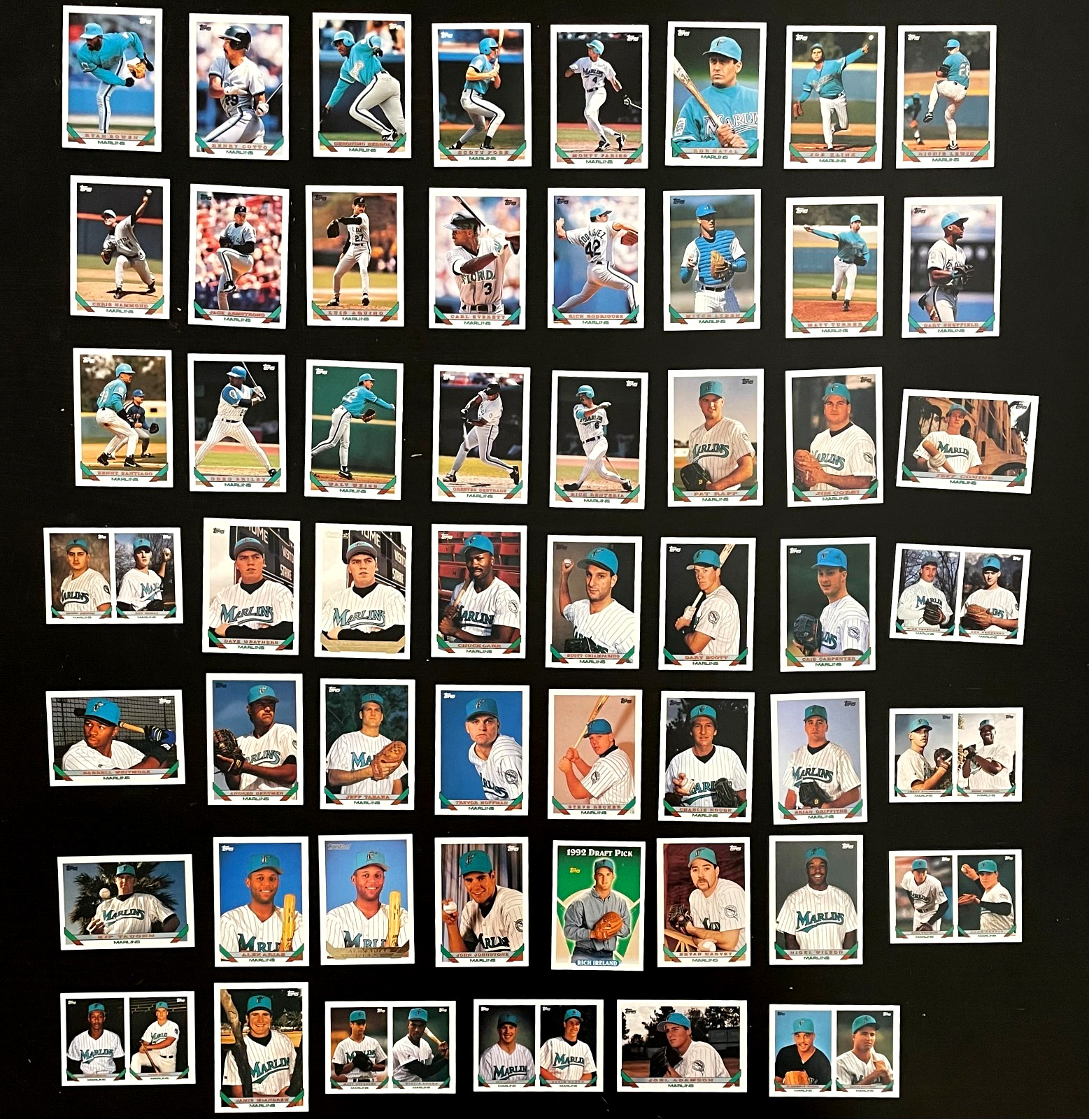 1993 Topps Team Set Florida Marlins Inaugural Season 54 cards TREVOR HOFFMAN  NM