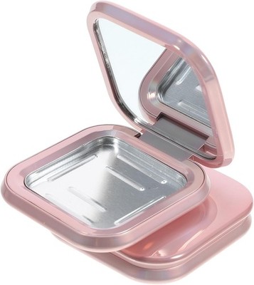 KALLORY Makeup Pallette 2pcs Magnetic Eyeshadow Makeup Empty Eyeshadow Container
