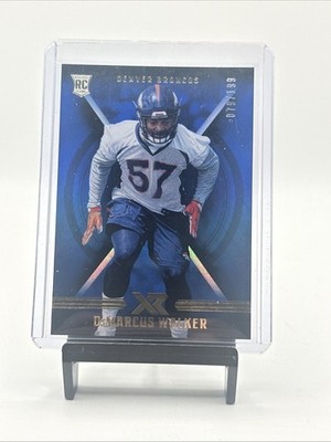2017 Panini XR - Rookies DeMarcus Walker #149 Blue /199 (RC)