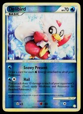 Delibird HeartGold & SoulSilver 39/123 Reverse Holo Uncommon HGSS Pokemon Card