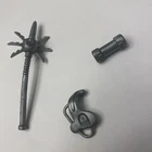 Vintage 1991 TMNT Super Shredder Accessories Parts 3 pc Lot  Original