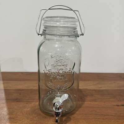 Olympia Clip-Top Water Juice Drink Dispenser Party Gathering 32cm H ~3.6L