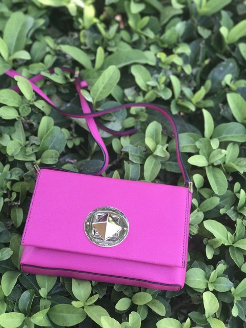 kate spade small pink crossbody