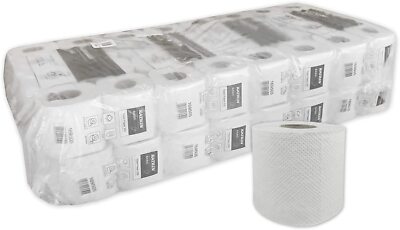 64 Rollen Toilettenpapier Katrin Basic Toilet 250, 2-lagiges Klopapier mit 250 B