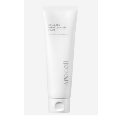 Arocell Collagen Deep Cleansing Foam 120ml Gentle Power Daily Cleanser VitaminE