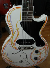 Epiphone Billie Joe Armstrong Les Paul Junior 1 of 1 Custom Art Electric Guitar