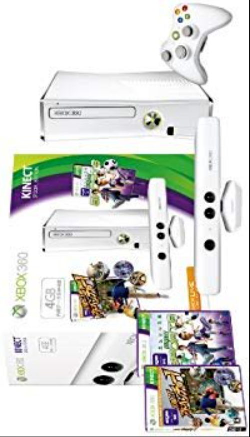 Microsoft Xbox 360 with Kinect Special Edition 4GB White Console