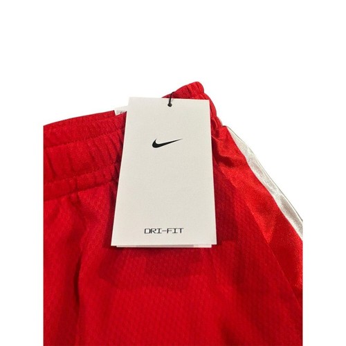 Nike Shorts Youth Size L Dri-FIT Red Basketball Moisture Wicking Pocketed NEW - Picture 8 of 10
