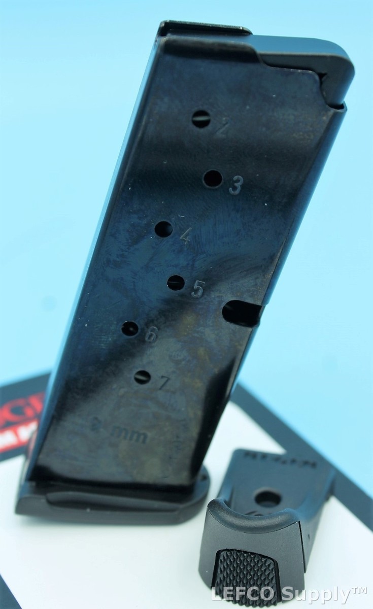 Ruger EC9s LC9s LC9 Magazine w/Finger Rest 7-Round RD 9mm Ruger EC9s LC9s LC9 Magazine w/Finger Rest 7-Round RD 9mm