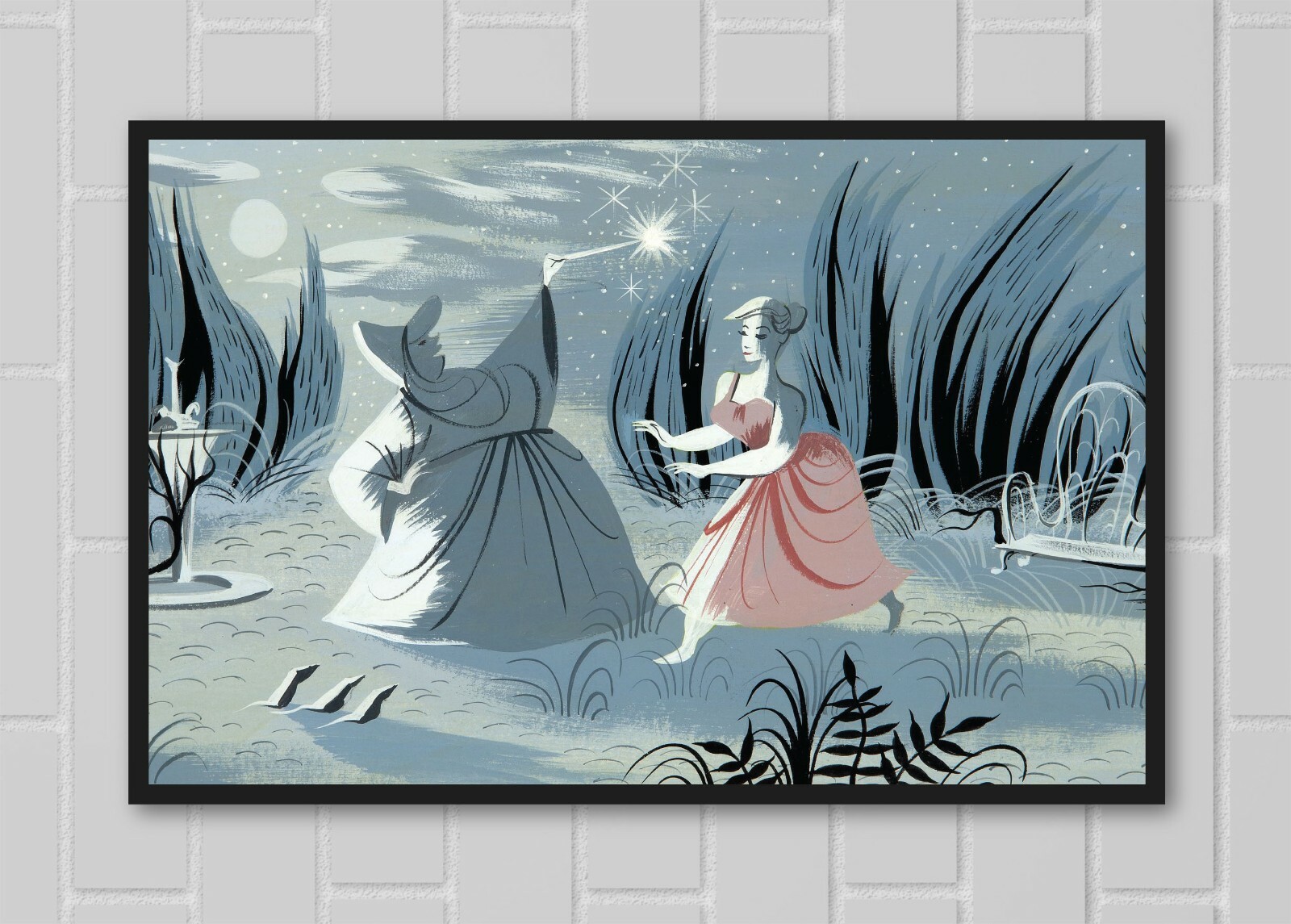 Fairy Godmother Cinderella Art Print 13x19 Satin Finish Poster