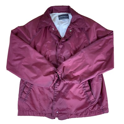 David Taylor Vintage Red Nylon 90s Mens 