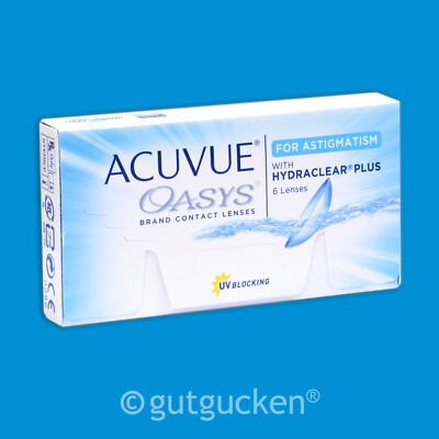 Acuvue Oasys for Astigmatism 2 x 6 torische Kontaktlinsen Wochenlinsen
