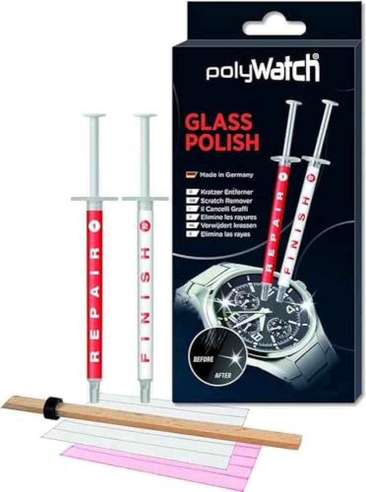 (TG. Einzelpack) PolyWatch, Glass Polish - Lucidante per vetri, per la rimozione