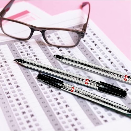 Tri-Mate Medium Point Biros, Cello Ballpoint Pens 1mm - Picture 2 of 8