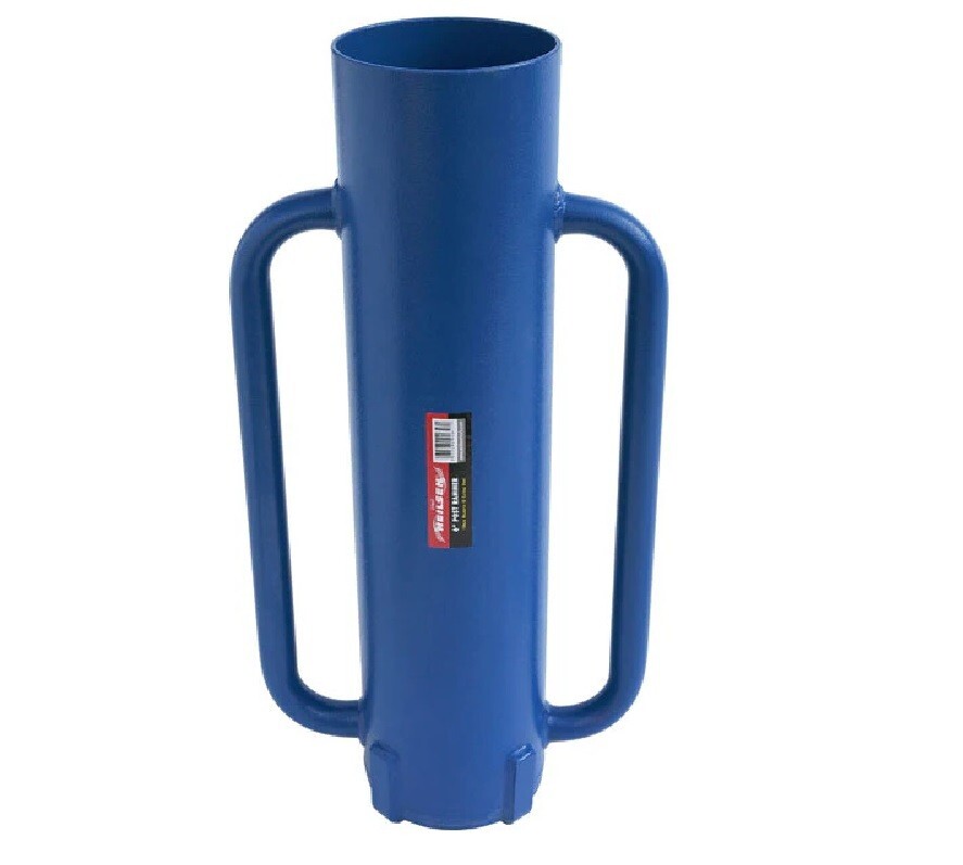 Post Rammer Driver Heavy Duty 6"" 150mm Driver Post Knocker Fencing Tool