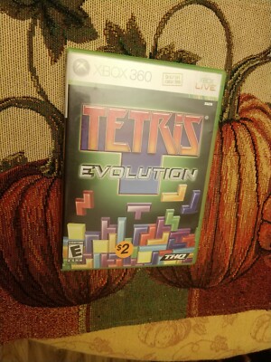 Tetris Evolution (Microsoft Xbox 360, 2007) Complete Tested