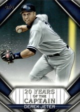 2020 Topps Update 20 Years of The Captain YOC02 Derek Jeter HOF New York Yankees