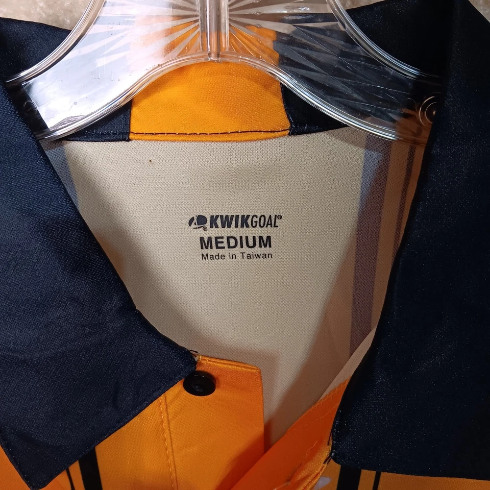 Kwik Goal Official Soccer Referee Jersey Mens Size Medium - Gold/Yellow NWT - Image 4 of 4