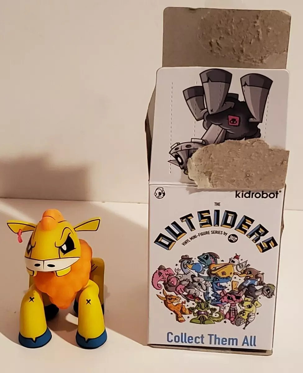 KIDROBOT THE OUTSIDERS JLED BAAA VINYL FIGURE OPEN BLIND BOX NO