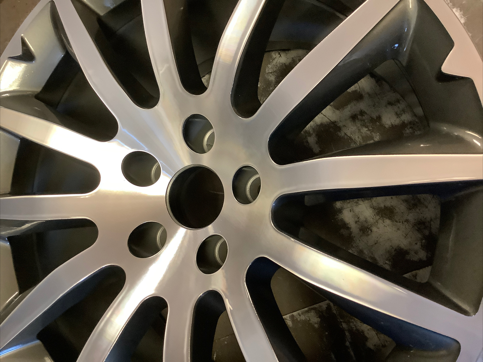 Maserati Ghibli 2014 2015 96001 aluminum OEM wheel rim 18 x 9.5 REAR