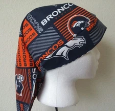 Denver Broncos Welding Welders Hat Surgeon DooRag Skullcap Do Rag Bandana
