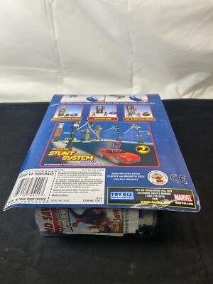 Spiderman Stunt System Slide 'n Trap Post Office Kraven Set ToyBiz