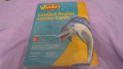 READING WONDERS LEVELED READER LESSON CARDS GRADE 2 **BRAND NEW**