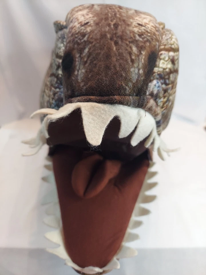 Máscara de disfraz de espuma grande de dinosaurio Jurassic World Big Greeter Head T Rex DanDee Foto 2 de 4