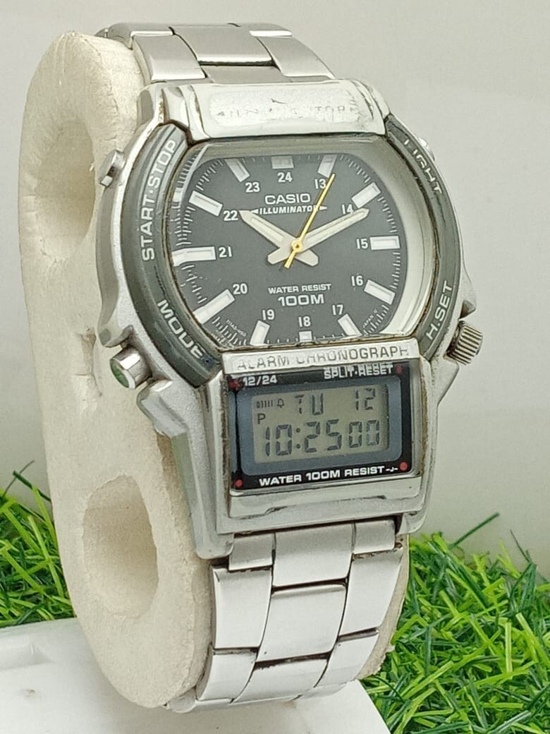CASIO ILLUMINATOR AW-61 Quartz 1750 Ana/Digi Vintage Men's