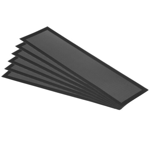 4"x14" Magnetic Vent Cover 6pcs Floor Wall Air Registers Screen Mesh Black - Picture 1 of 6