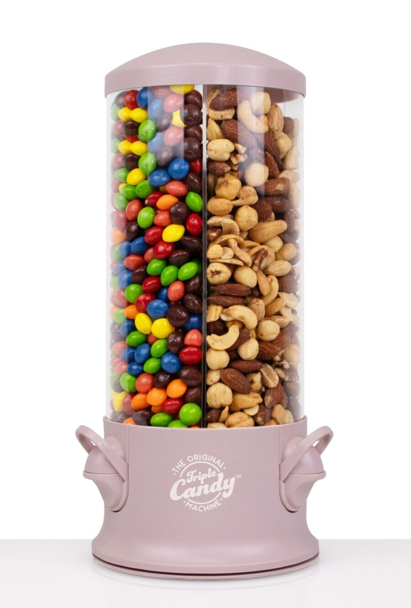 NEW Triple Candy Machine Dispenser Machine 3 Compartments