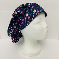 women surgical cap; bouffant style