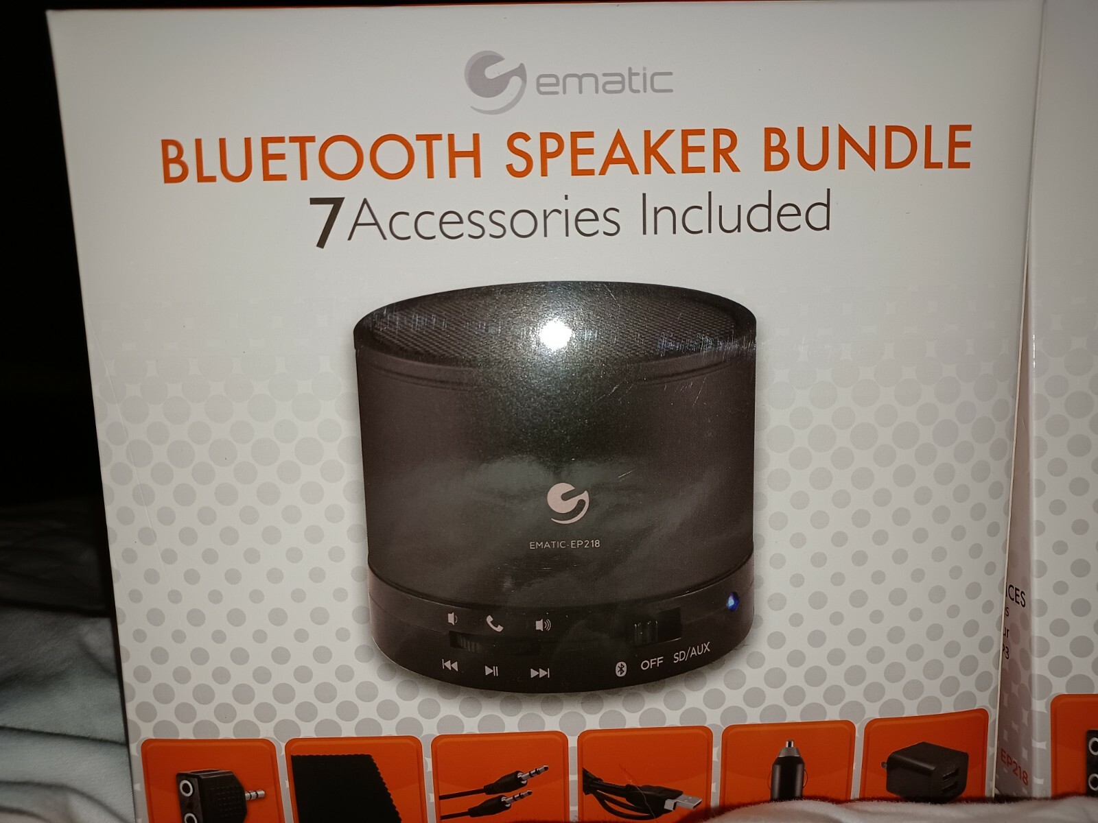 Portable Bluetooth Speaker with Wireless Stereo Sound Bundle  -image