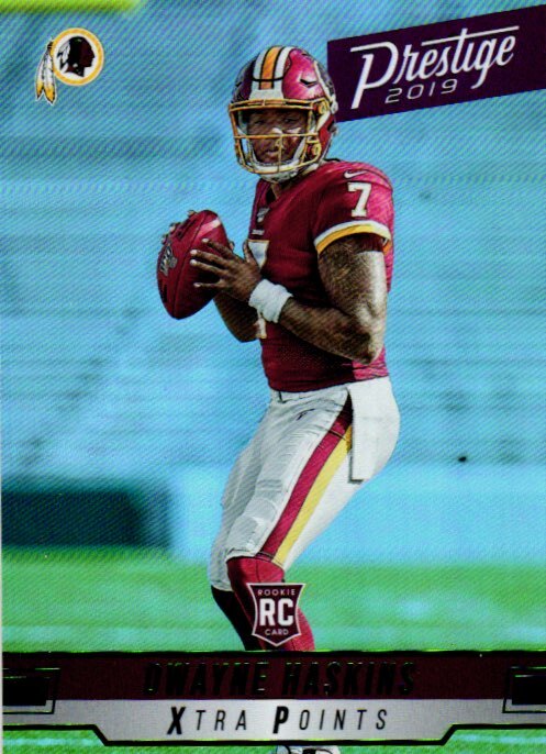 2019 Panini Prestige #265 Dwayne Haskins Xtra Points Green