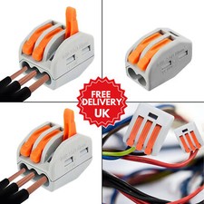 Quick Connect Electrical Wire Terminal 2/3/5 Way Spring Lever Connector