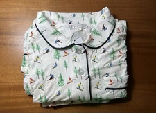 Mark And Graham PRINTED PAJAMA SET Ski Resort Large