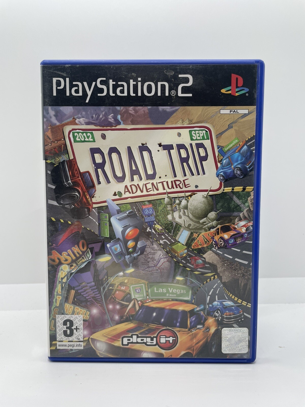 Jeu ROAD TRIP ADVENTURE Sony Playstation 2 PS2 PAL ITA