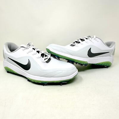 Nike React Vapor 2 Mens Golf Shoes White Gray Green Glow BV1135-103 - Size 11.5