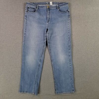 Vintage Classic Elements Size 16 Jeans Faded Wash Broken In Straight