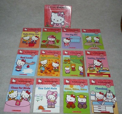 Hello Kitty Phonics 12 Book Reading Program by Scholastic | eBay