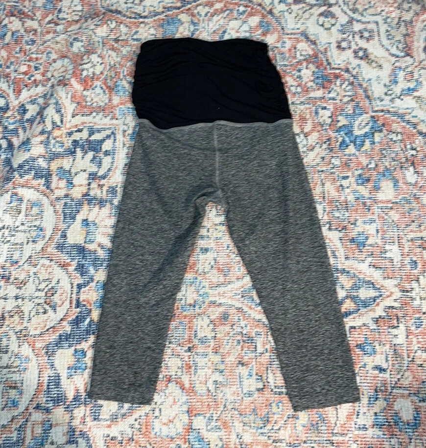 beyond-yoga beyond the bump spacedye capri vguc leggings