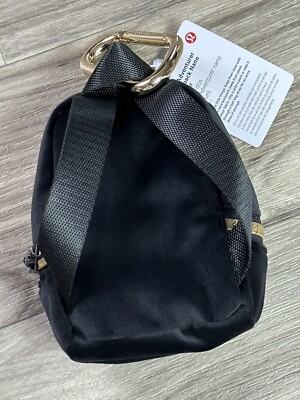 Lululemon City Adventurer Backpack Nano Plush Velour Black 26442