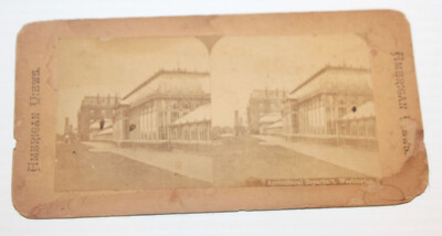 Agricultural Building Washington D.C. - Stereoscope Viewer Stereoscopic Card