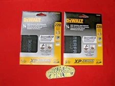 New DeWalt 220 Grit Very Fine Mesh Sheet Sandpaper (10 Sheets) DWAM4326