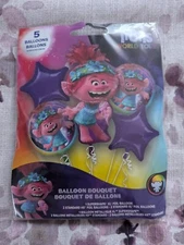 Trolls World Tour Party Balloon Bouquet