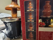 Chocolate Fondue Fountain, Ready for use with a wide variety of chocolate, etc